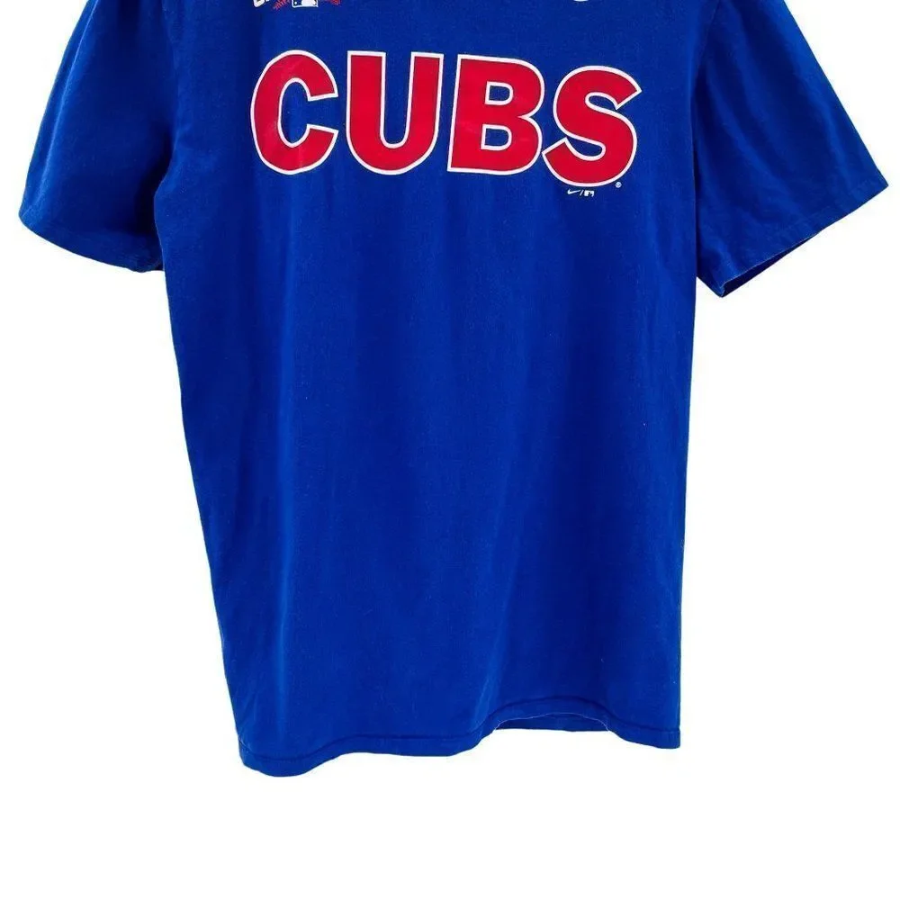 Nike Chicago Cubs 2016 World Series Champions Baseball T-shirt - Picture 4 of 5